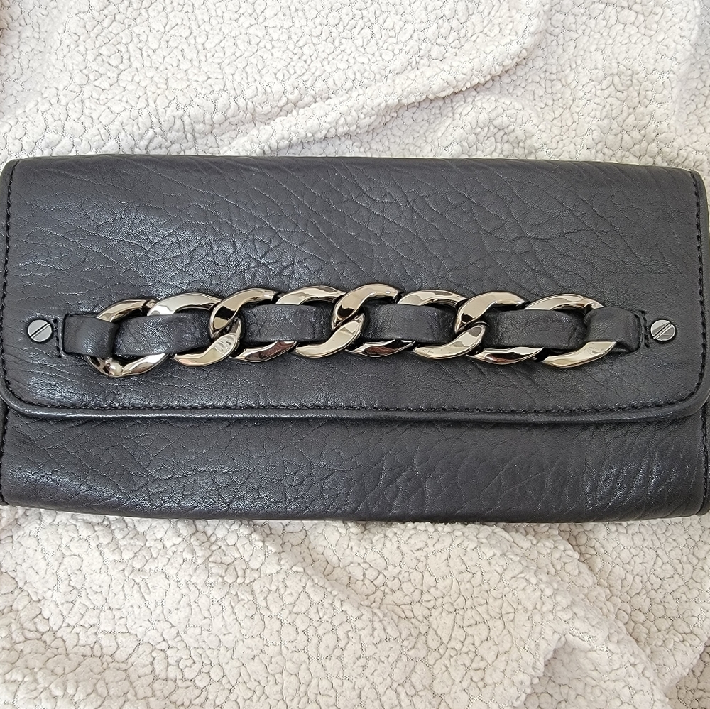 Michael Kors Pebble Leather Clutch